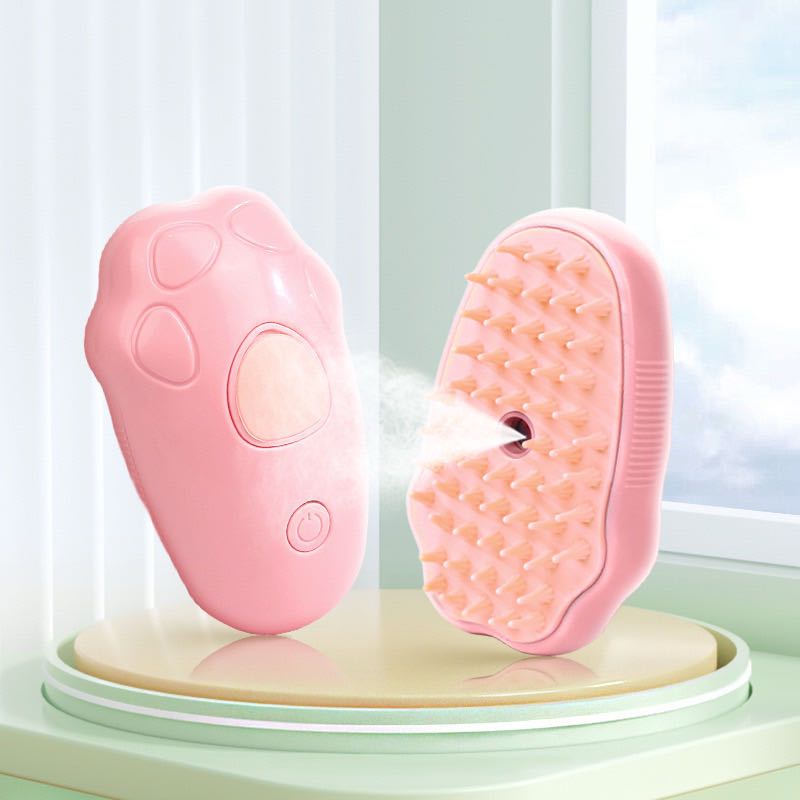 3 in 1 Pet Brush Cat Steam Brush Comb Dog Brush Electric Spray Cat Hair Brushes Massage Pet Grooming Hair Removal Combs