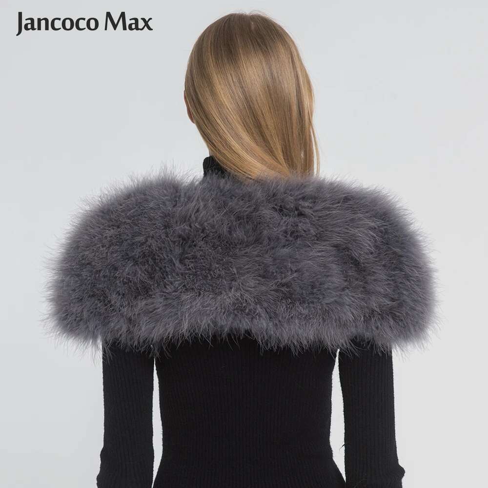 Elegant Real Boleros Women Genuine Ostrich Feather Fur Shrugs Wedding Bride's Shawl S1264
