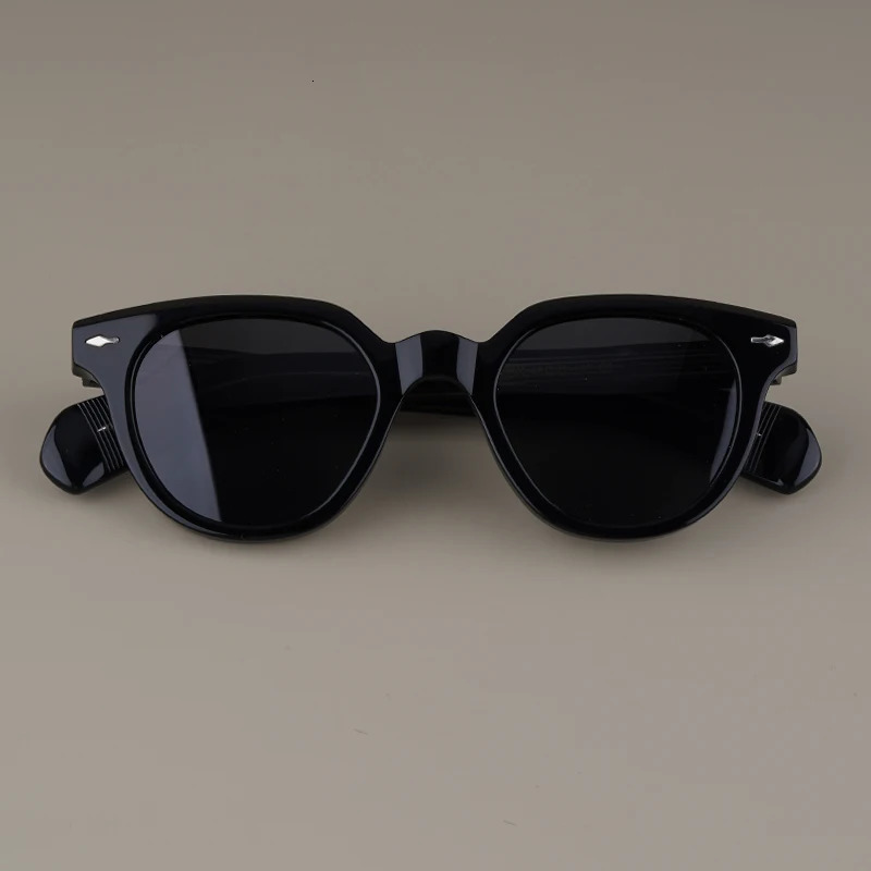 Black Sunglasses Frames Japanese Style For Men Women High Quality Acetate Oval Eyeglasses Driving Travel Glasses 250117
