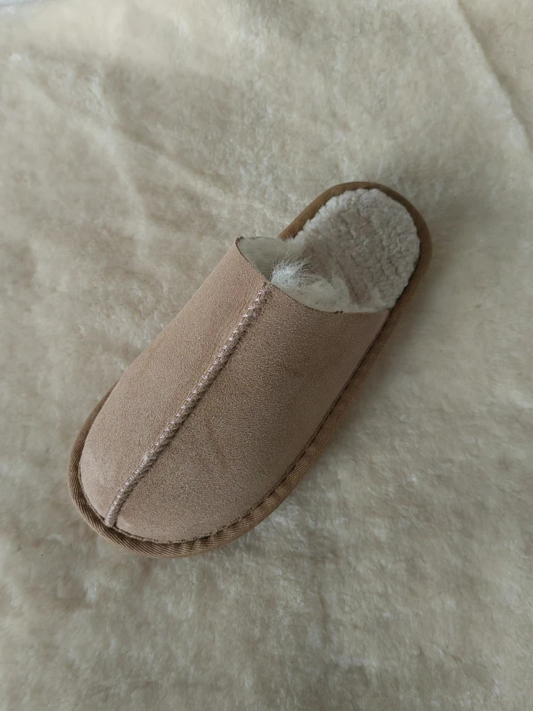 Thickening shearing fur winter slippers men and women winter warm non-slip indoor home cotton mop.250114