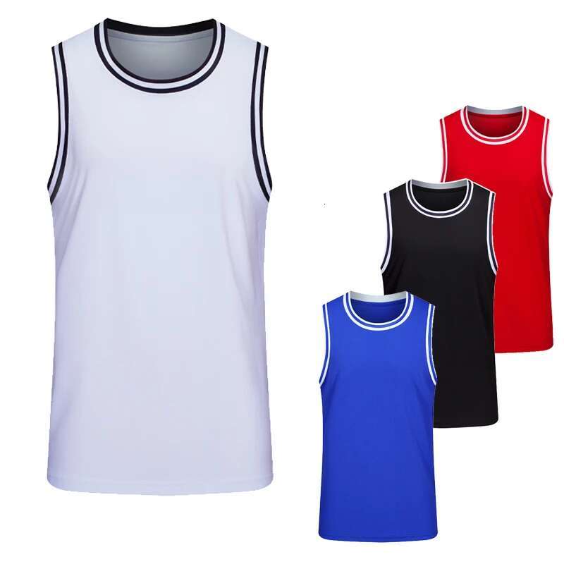 Ddmyoutdoor China Domestic Man Training Running Sleeveless Muscle Gym Sports Tank Workout Loose Basketball Vest Breathable Mesh Undershirt