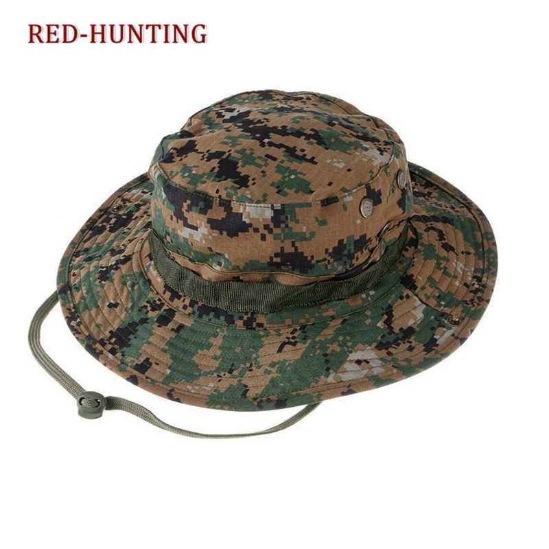 Boonie Hat Tactical Adjustab Boonie Hats for Men Women Hunting Fishing Outdoor Safari Sun Ocp boonie hatXJ250116
