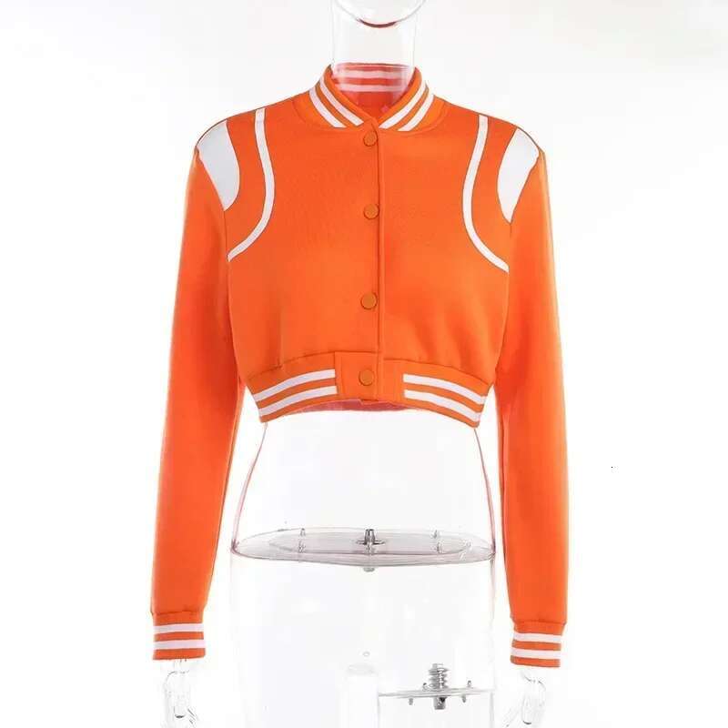 Zekye Baseball Women 2024 Print Korean Style Clothes Women's Winter Down Jacket Long Sleeve