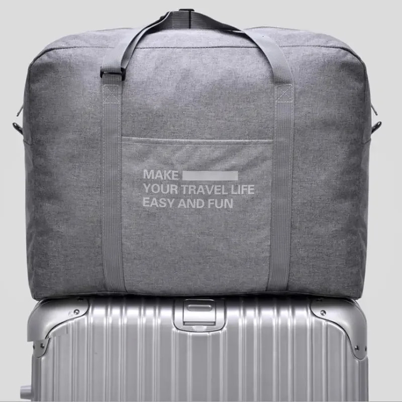 32L large capacity travel bag mens folding bag unisex travel handbag 250109