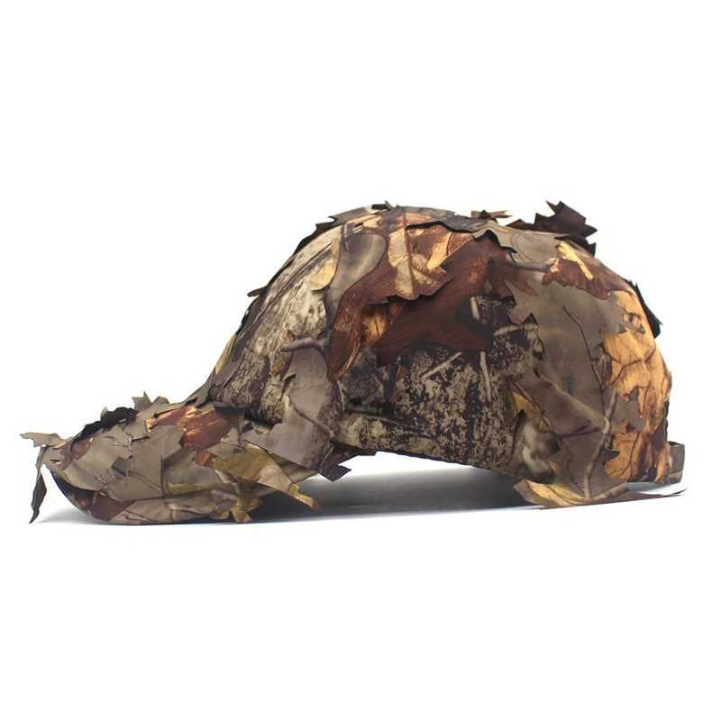 Tactical Baseball Men Camouflage Hat Outdoor Breathab Hunting Fishing Cam Bones Women Adjustab Snap 3D af HatsXJ250116