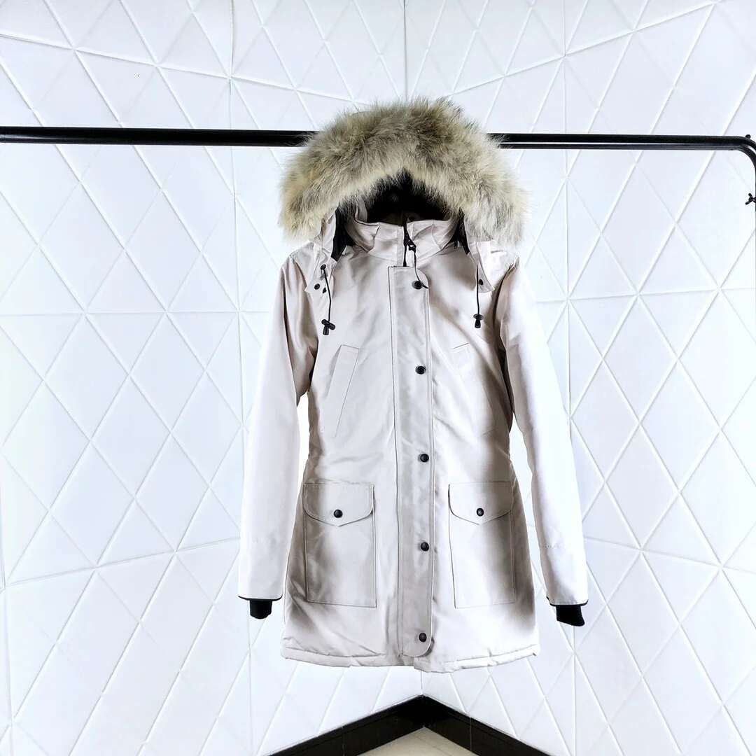 Women Style Winter Warm Long Down Jacket Famous Designer Designed Brand Windproof Hooded High-Quality Slimming Wais Coat