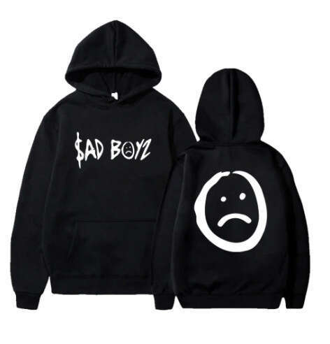Junior H Sad Boyz Hoodie World Tour Merch Long Sleeve Streetwear for Men and Women