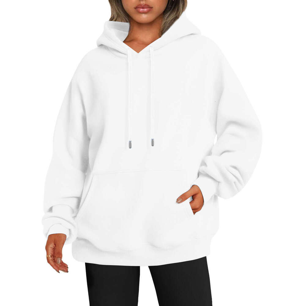 Oversized off shoulder sleeve for women's autumn thick hooded sweatshirt jacket
