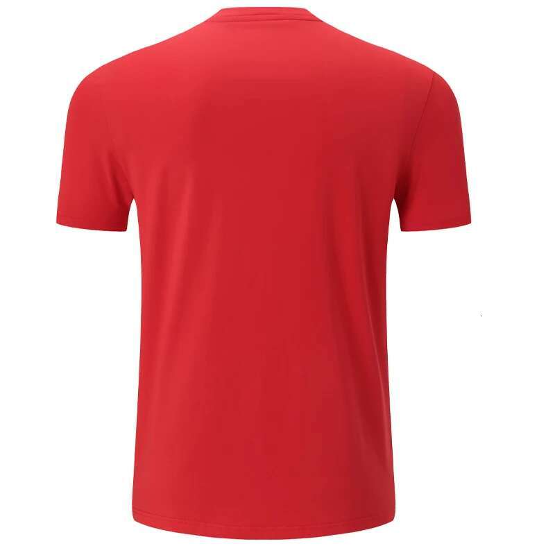 Ddmyoutdoor China Domestic Running Shirt Men Breathable Solid Nylon Cotton Workout Sportswear Jerseys Quick Dry Casual Gym New Training Short Sleeves