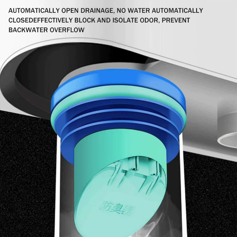 Toilet Flange Dwe74 With Check Vae Deodorant Thickening Washer Integrated Leakproof Base Toilet Seat Seal Ring