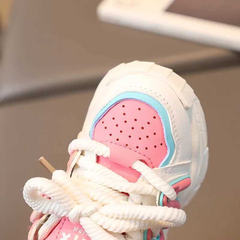 2024 Baby Short and Fat Girls Preschool Boys Fashion Solid Color Sports Shoes 16 Year Old Childrens Casual Breathable Running ShoesXJ250505 S251027