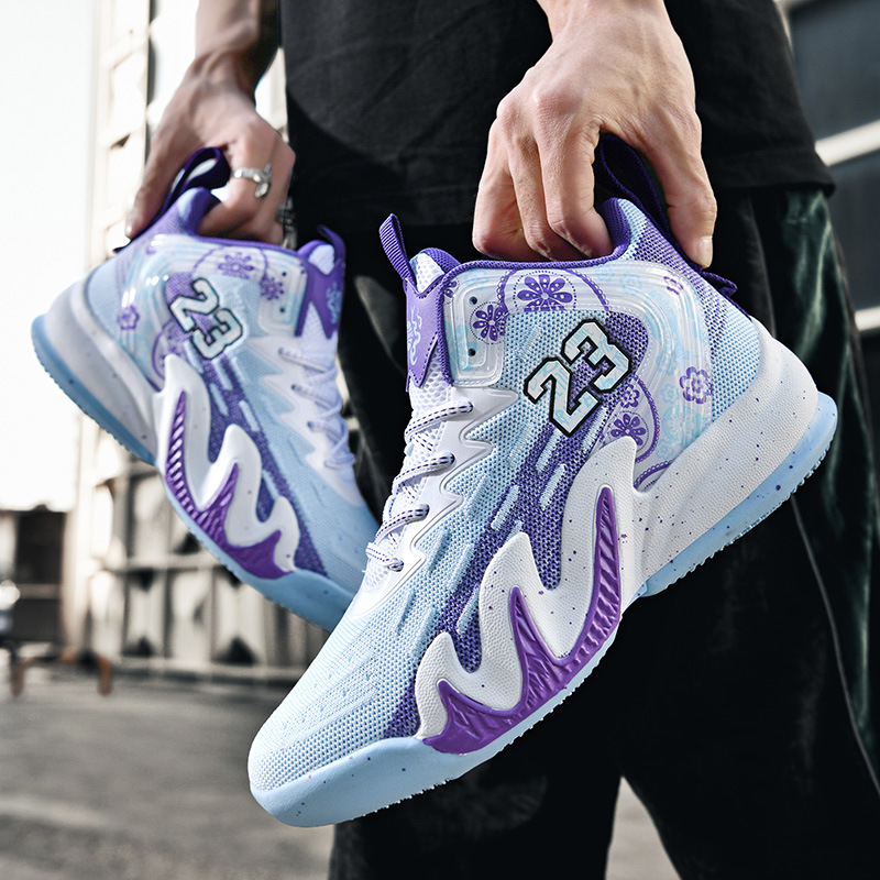 Men and women Yuanyang basketball shoes 2025 summer new fashion lightweight running shoes outdoor training shoes size35-45