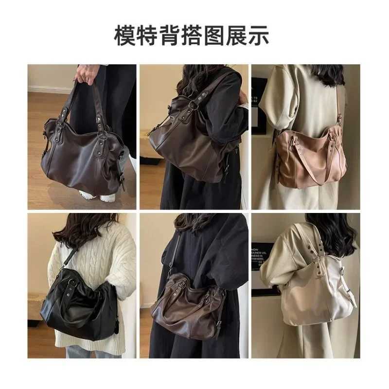 Large Capacity Female Handbag Shoulder Big Tote Bag Ladies Soft Leather Hobos Messenger Bags Women Luxury Shopper Bag T250118