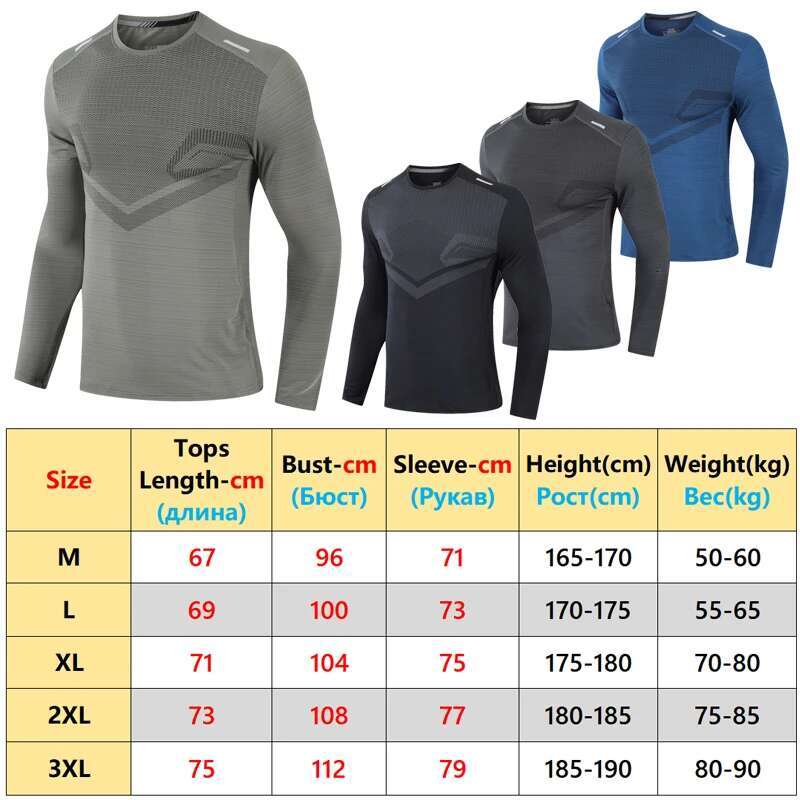 Ddmyoutdoor China Domestic High Quality Running Long Shirts Print Men Gym Workout Jogging Quick Dry Compression Swearshirt Fiess Breathable Sportswear