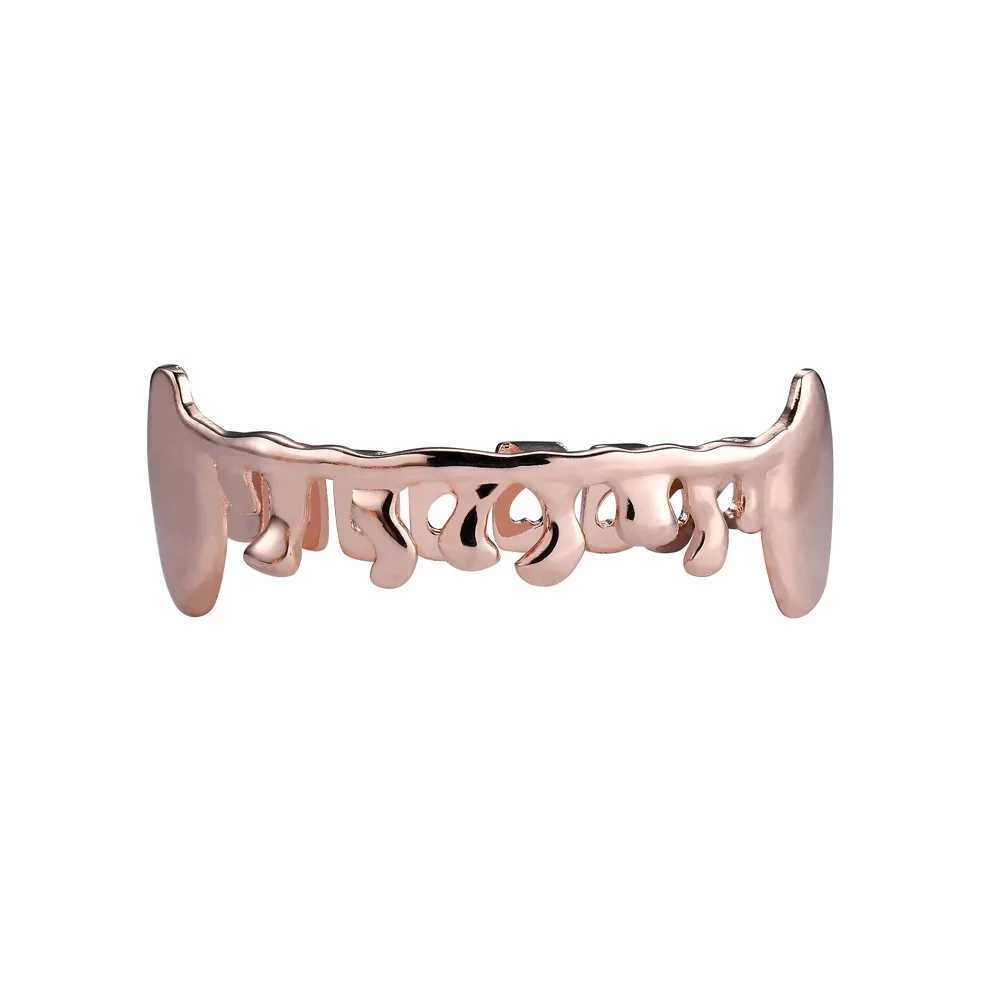 1pc 3 Colors Teeth Grills Set Teeth Grills Top Bottom Clown Grills For Men Rapper Jewelry For Christmas GiftXJ250114