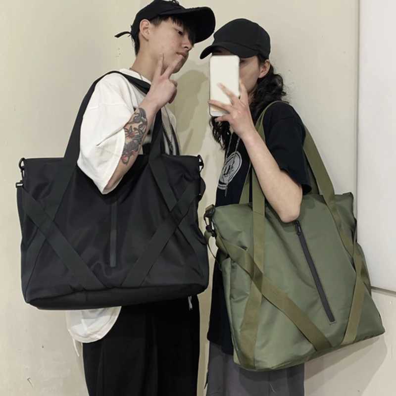 High Quality Large Capacity Shopping Bags For Women Tote Bags Nylon Female Shoulder bag Retro Mens Handbags Travel Shoulder Bag T250118