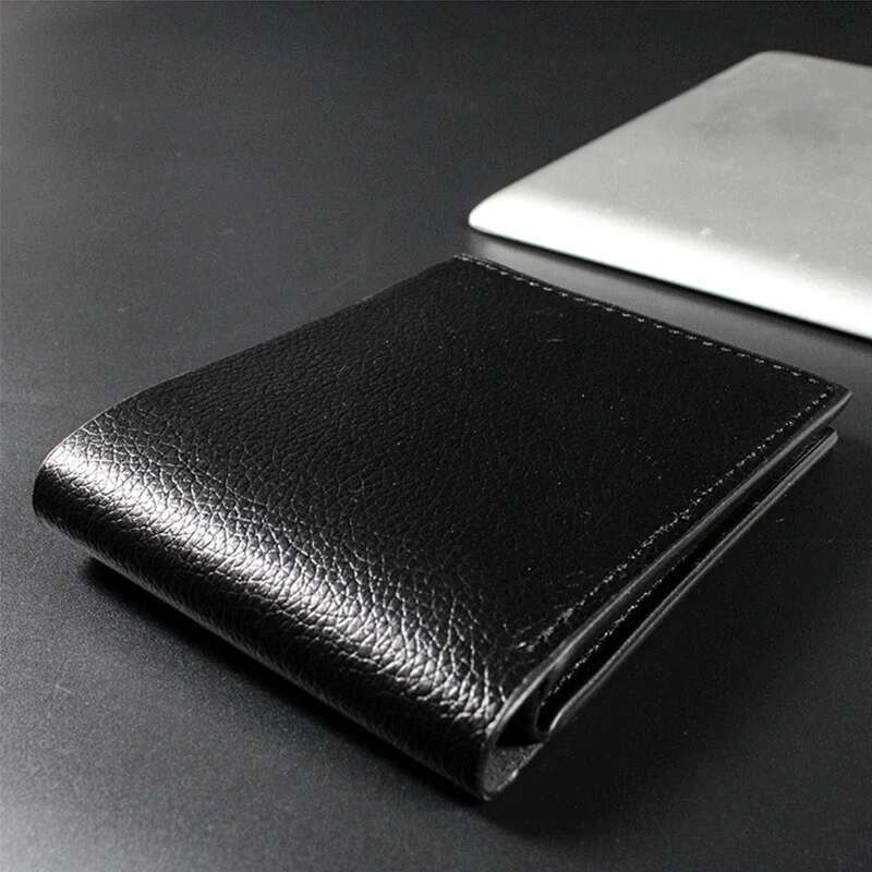 Men's Wallet Genuine Leather Men Premium Product Real Cowhide Wallets for Man Short Black Walet Portefeuille Homme swissmilitary