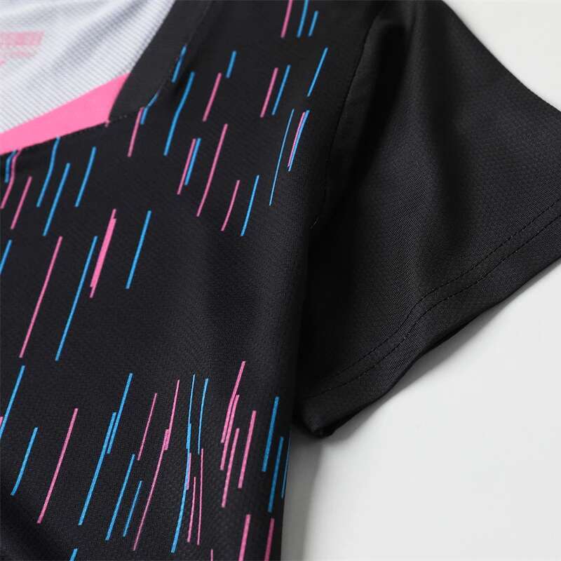 Ddmyoutdoor China Domestic Badminton Shirt Sports Women Brand Quick Dry Breathable Table Tennis Team Running Fiess Exercise New Training T Shirts