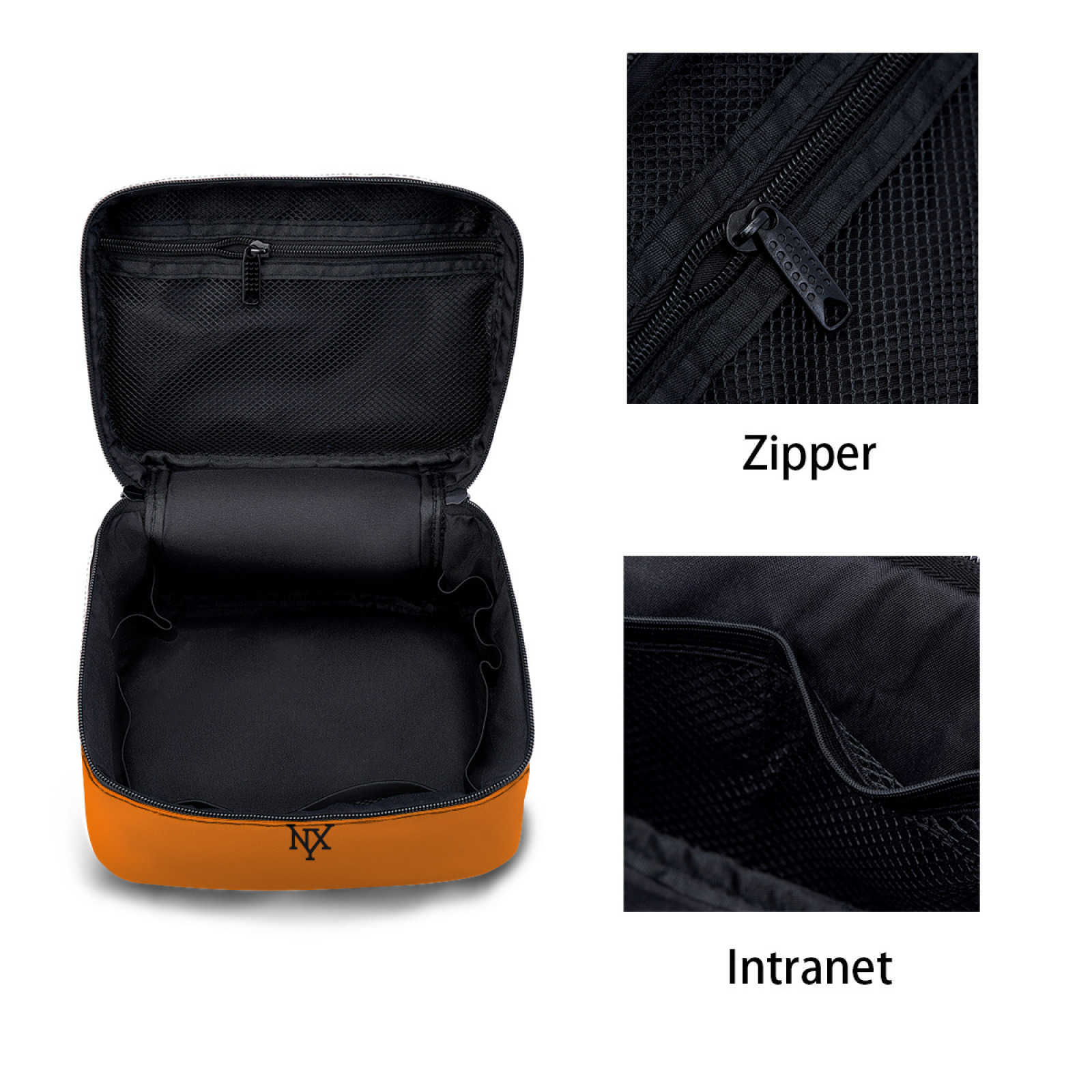 NXY Leather Large-Capacity Travel Cosmetic Bags Cases Bag Portable Makeup Pouch Women Washbag Multifunction Toiletry Kit