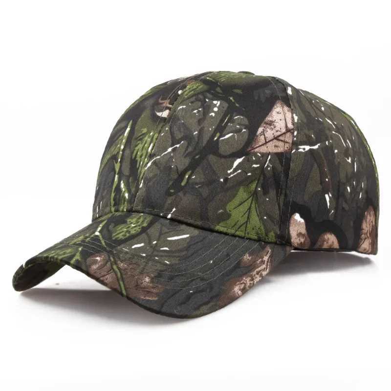New Spring Summer Unisex Hiking Camouflage Outdoor Sports Baseball s Men aves Jung Sun Hunting Hats XJ250116