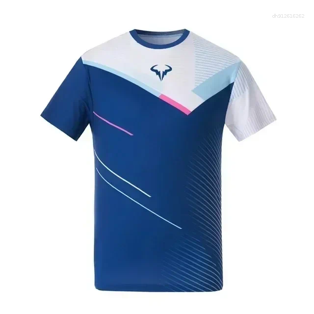 Men's T Shirts Federer Tennis Sports Quick Drying Top Nadal Polo Shirt Breathable Dejo Short Sleeved T-shirt