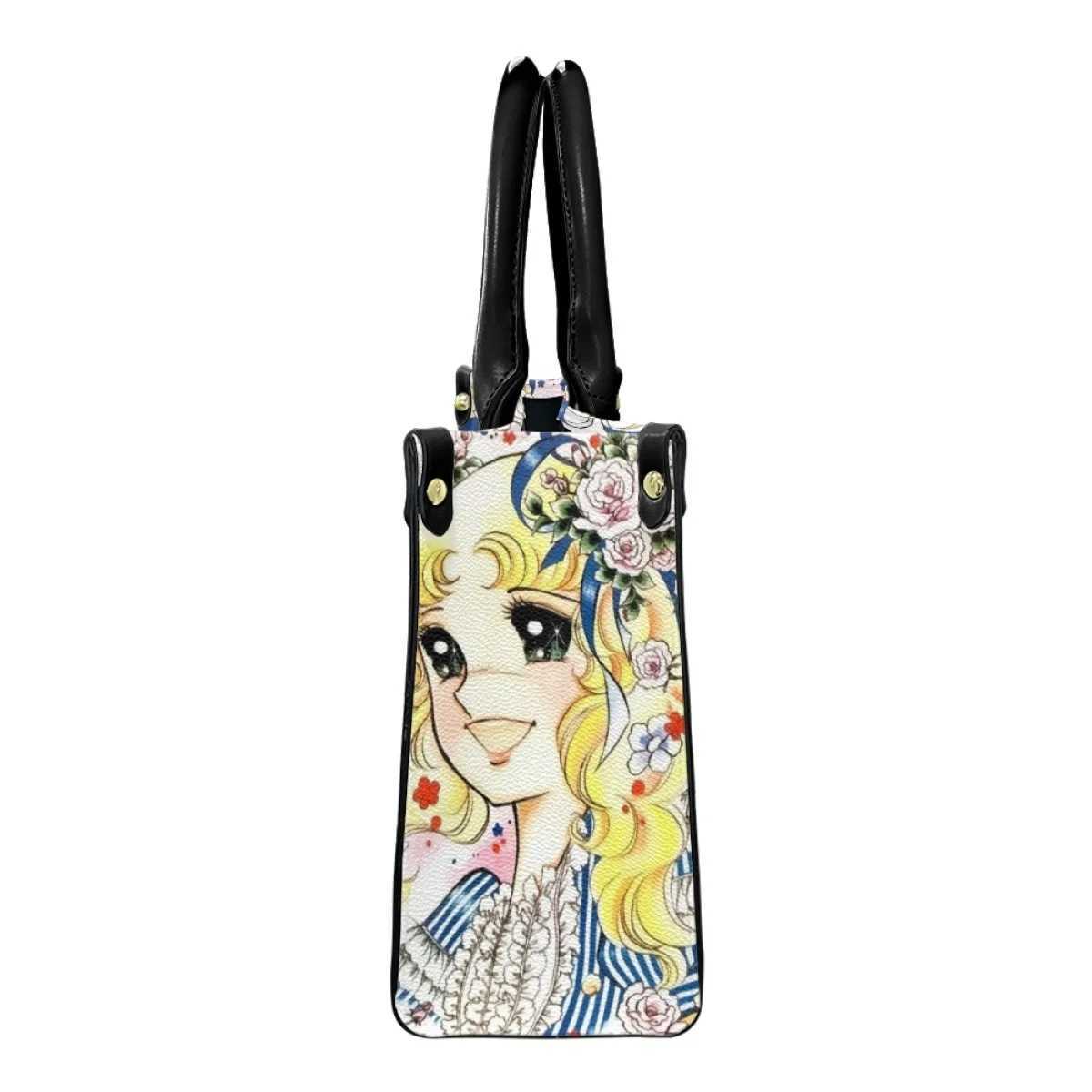 Women Leather Handbags Candy Anime Girls Large Shopping Bag Cute Cross Body Bags Casual Messengers Bags Travel NewFashion T250118