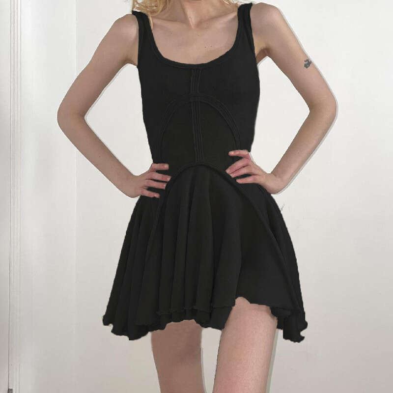 2025 Spring European Women's American Retro Spicy Girl and Slimming Dress New Style Elegant Clothing