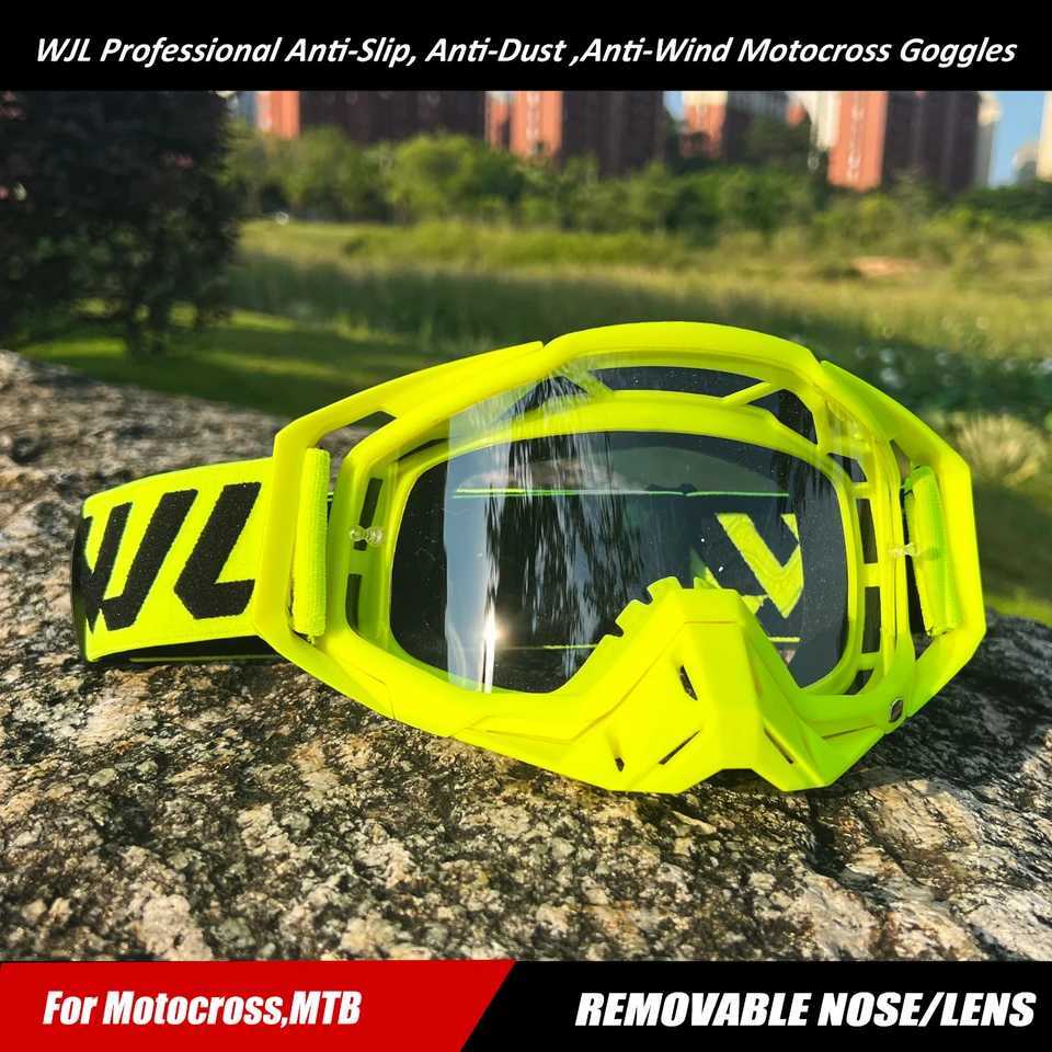 Off-road Goggles Motocross es Motorcycle Sunes Man MTB ATV Mask Windproof Protection Skiing Cycling Racing Goggles Z250117