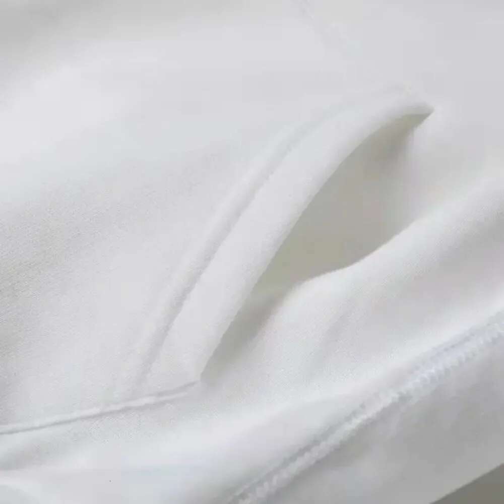 2024 Autumn/Winter Tide Female Sports Casual Polo Jumper Slim Fit Warm Hooded Printed Hoodie Suit