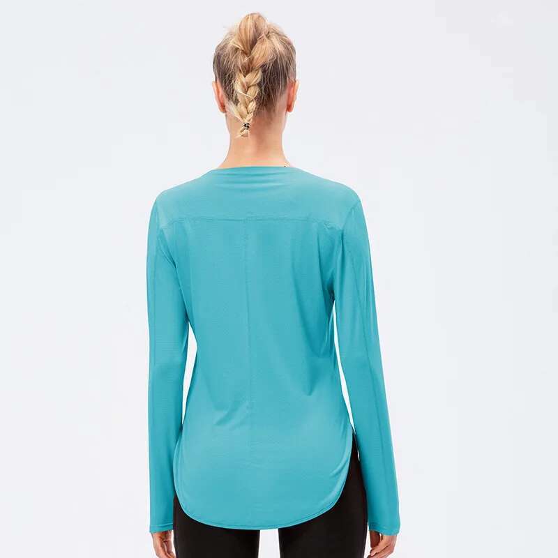 Ddmyoutdoor China Domestic Women S Seamless T Shirt Blouse Long Sleeve Sports Yoga Top Woman Fiess Tshirt Workout Gym Tops For Women Sportswear