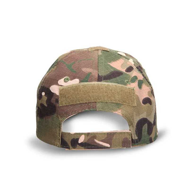 Tactical Airsoft Camo Baseball s Camo Outdoor Hunting Cycling Sport Hat for Men AdultXJ250116