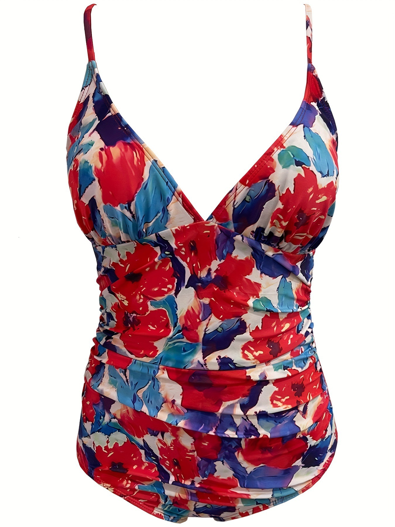 Women's high-end one-piece swimsuit solid color women's sports tight fitting