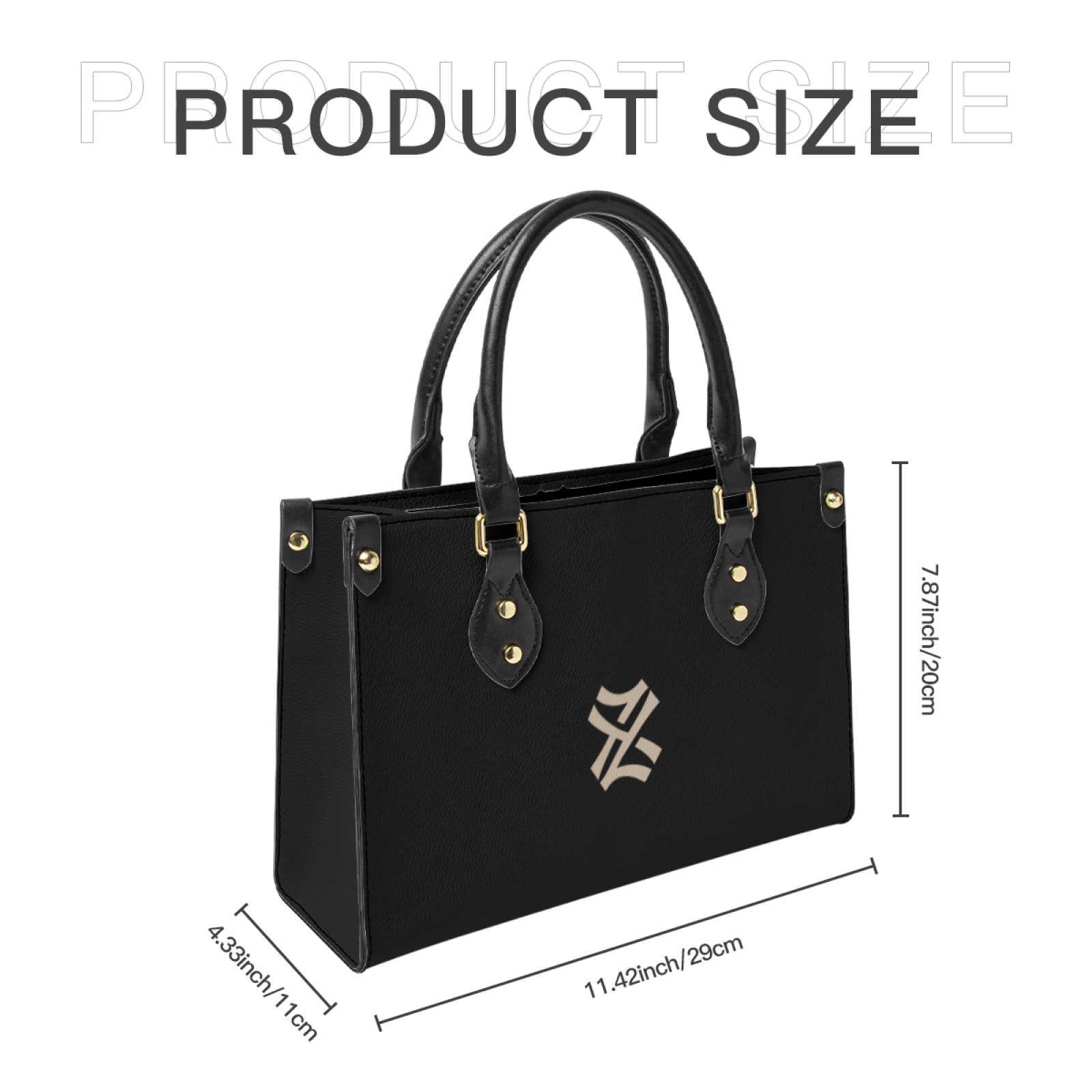 NXY Large Capacity PU Tote Bags Fashion Versatile Leisure Interior Hasp Pocket Sewing Thread Shoulder Bags