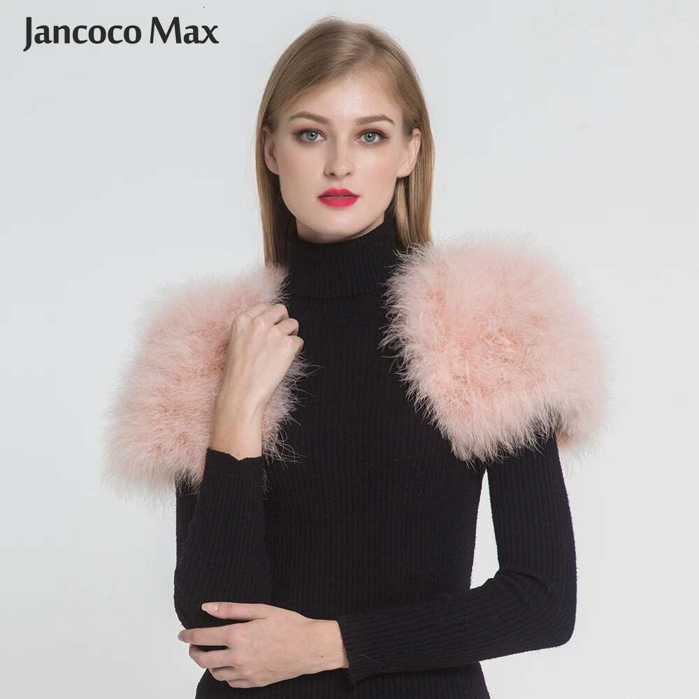 Elegant Real Boleros Women Genuine Ostrich Feather Fur Shrugs Wedding Bride's Shawl S1264