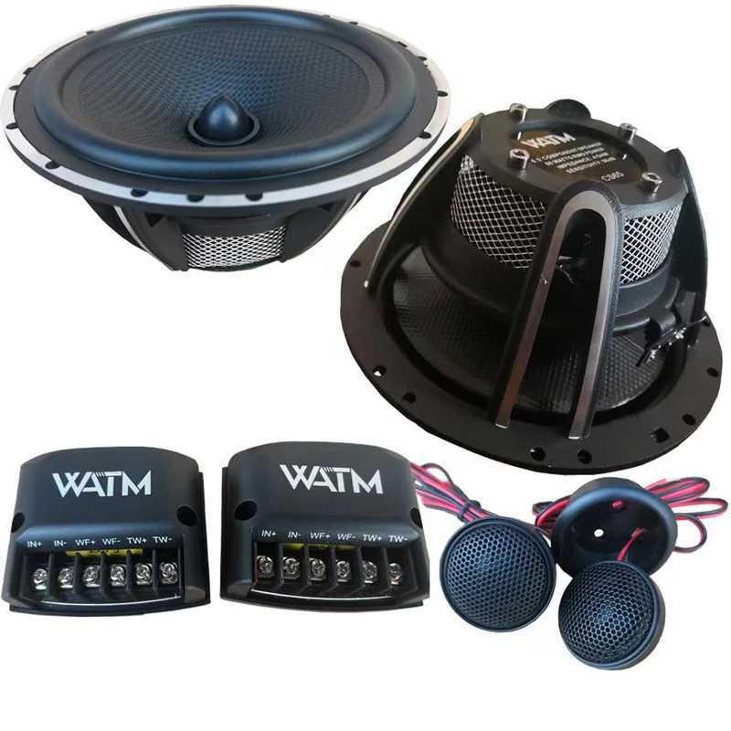 Car Audio WATM 6.5 2-Way RMS 80W Component Speakers System Car Door Speakers H250118