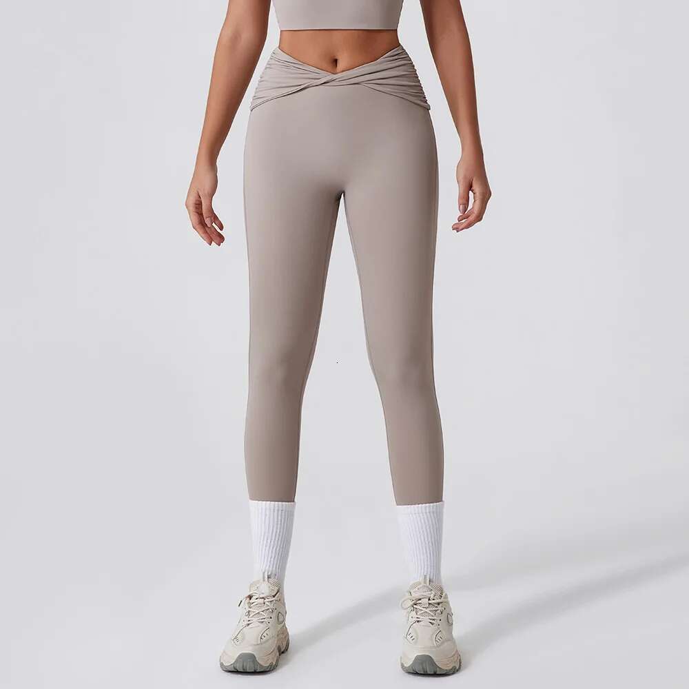 Ddmyoutdoor China Domestic Mermaid Curve Tight Quick Drying Yoga Women S Kink High Waist Hip Lifting Fiess Outdoor Running All Match Sports Pants