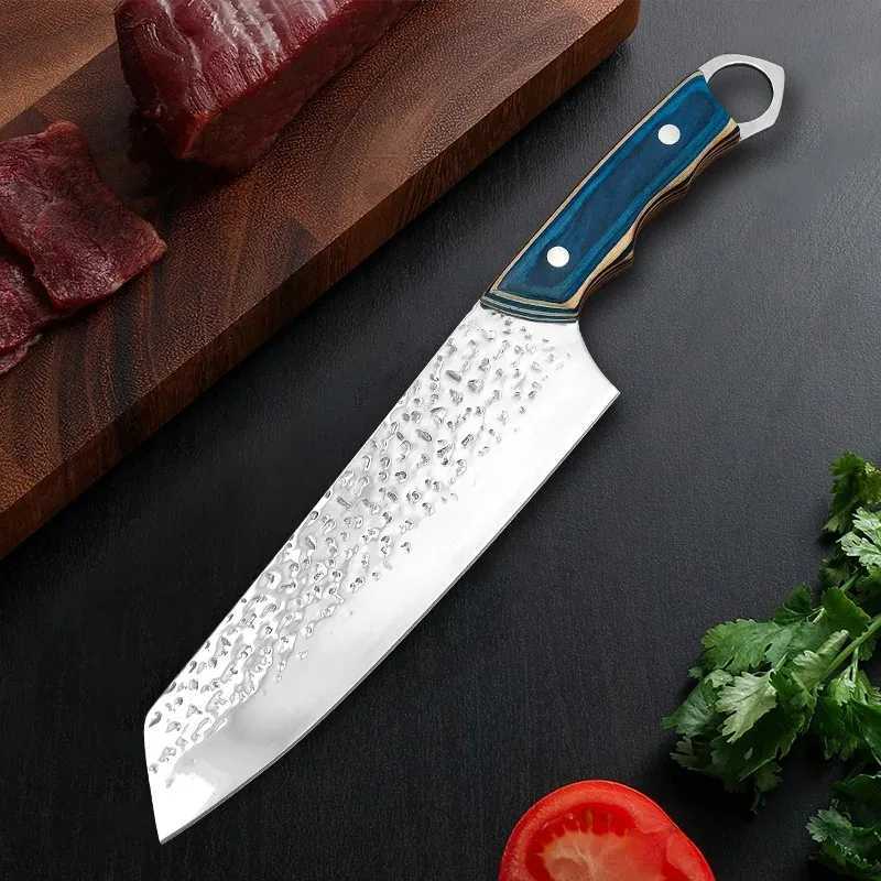 Forged Kitchen Knife 5C15mov Steel Boning Butcher Knife Ultra Sharp Chef Knife Wood Handle Meat Cleaver Knife Cook Tools BBQXJ250117