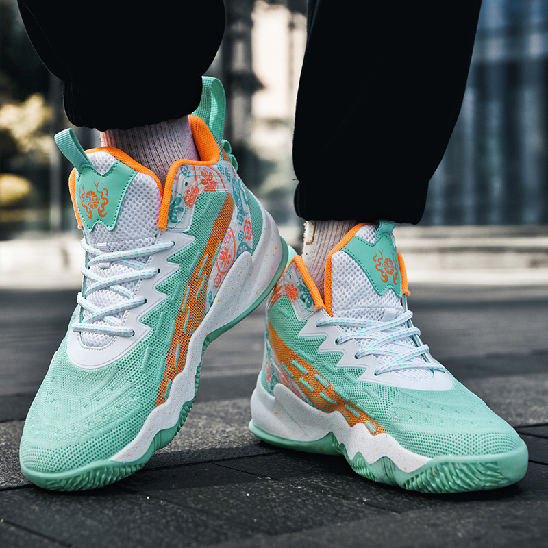 Men and women Yuanyang basketball shoes 2025 summer new fashion lightweight running shoes outdoor training shoes size35-45