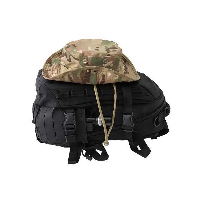 2024 New Camouflage Boonie Hat Tactical Casual Bucket Hats Summer Outdoor Hunting Hiking sports Camo Sun For Men WomenXJ250116