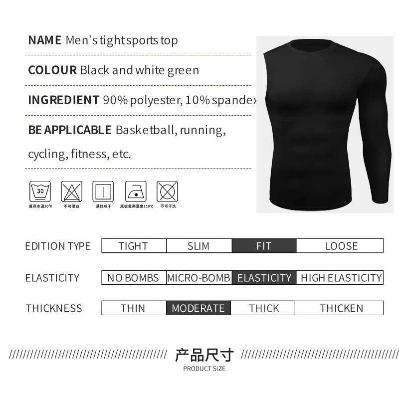 Ddmyoutdoor China Domestic One Shoulder Long Sleeve Gym Sport Top Men Compression Running T Quick Dry Fiess Shirt Bodybuilding Tees Sportswear