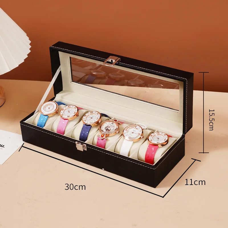 2/3/4/5/6//10/12/20 Girds PU Leather Watch Bracket Display Box Holiday Gifts Watch Display Jewelry Box 250117