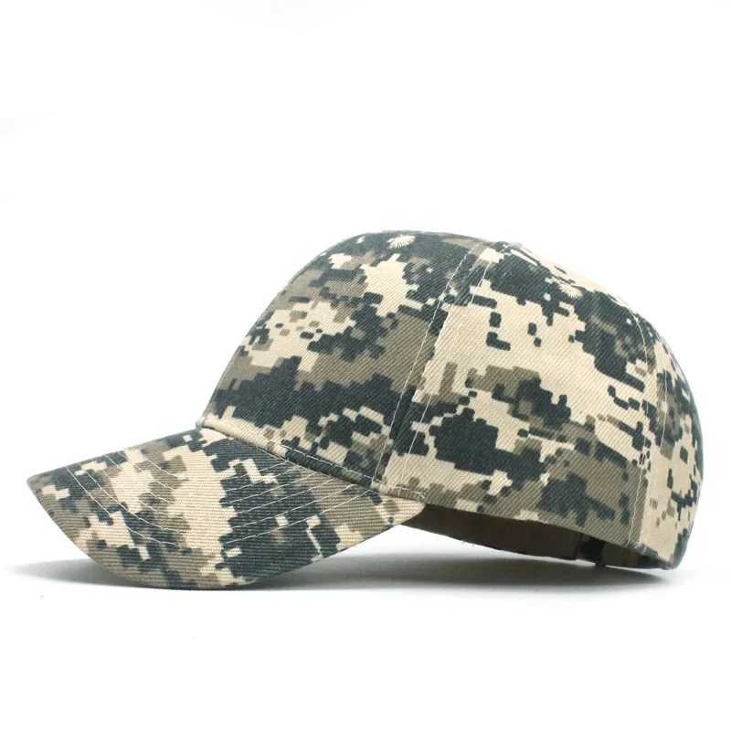 Mens Camouflage Baseball s Tactical Sunscreen Hat Adjustab Military Army Camo Airsoft Hunting Cam Hiking Fishing sXJ250116