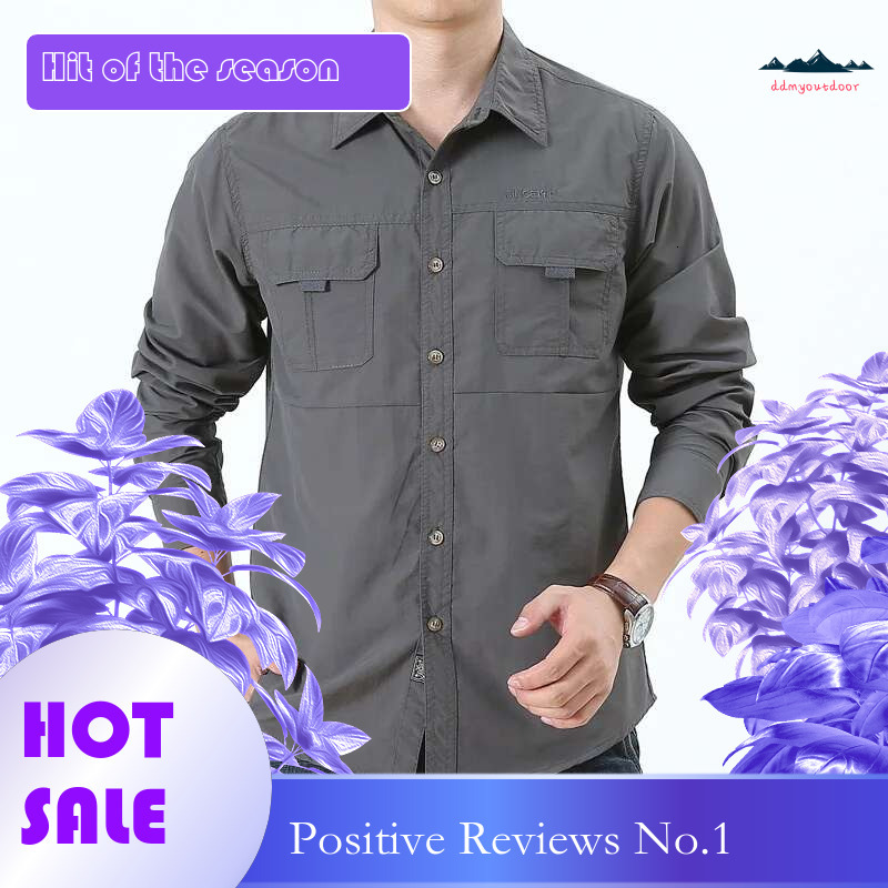 Ddmyoutdoor China Domestic Men S Summer Hiking Shirts Quick Dry Outdoor Comfortable Breathable Fishing Tops Trekkings Camping Thin Splice Sport Clothi