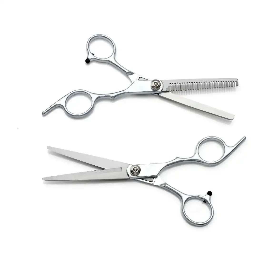 Stainless Steel Scissors for Hair Professional Hairdressing Thinning Scissor Haircut Cutting Shear Barber 6 inch Styling Tool 250108
