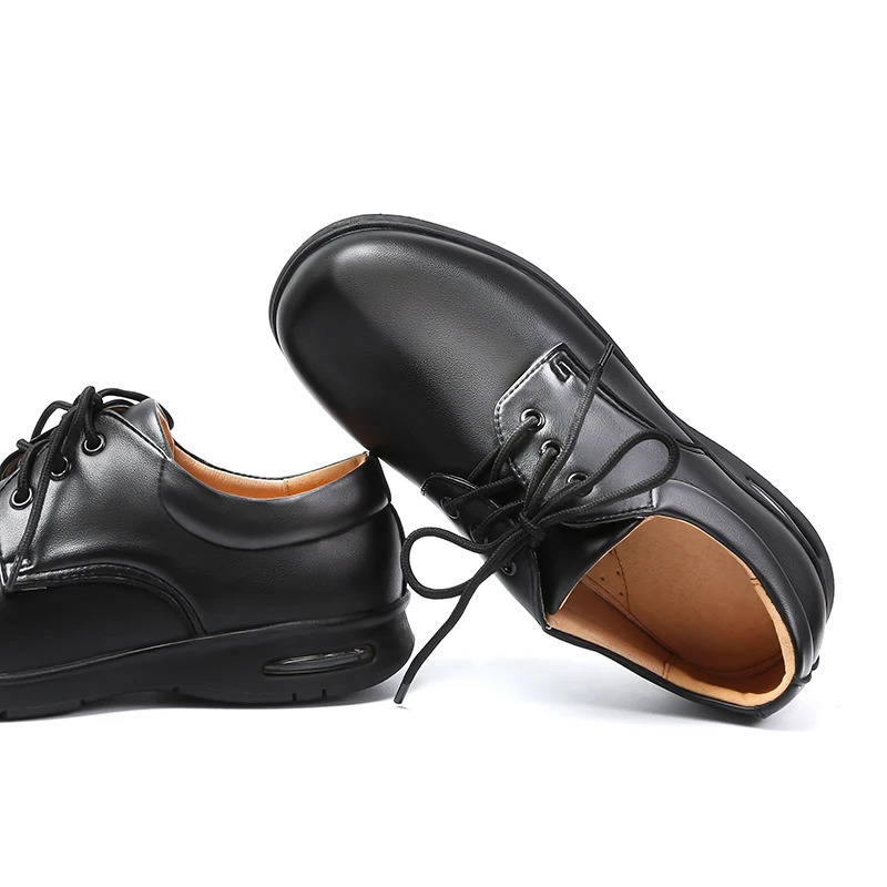 Campus Shoe Child Girl Middle School Student Shoe Children Boy Leather Shoes Early Boys Dress Shoes Soft Bottom Black High Kids 250113