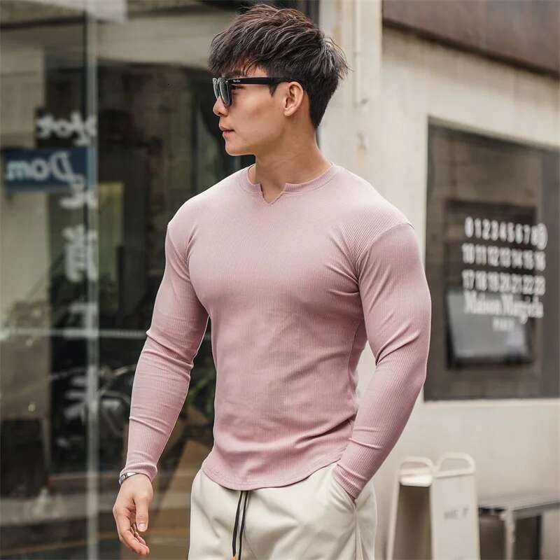 Ddmyoutdoor China Domestic Men Long Sleeve Gym Quick Dry Football Sport T Man Bodybuilding Fiess Top Compression Training Shirt Tees Gymwear