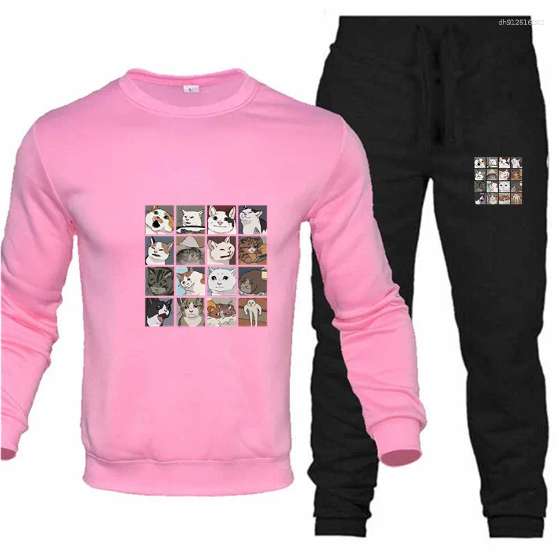 Men's Tracksuits 2025 Mens Sweat-shirt Set Hoodies And Sweatpants High Quality Male Outdoor Casual Sports Jogging Suit Gym Long Sleeve