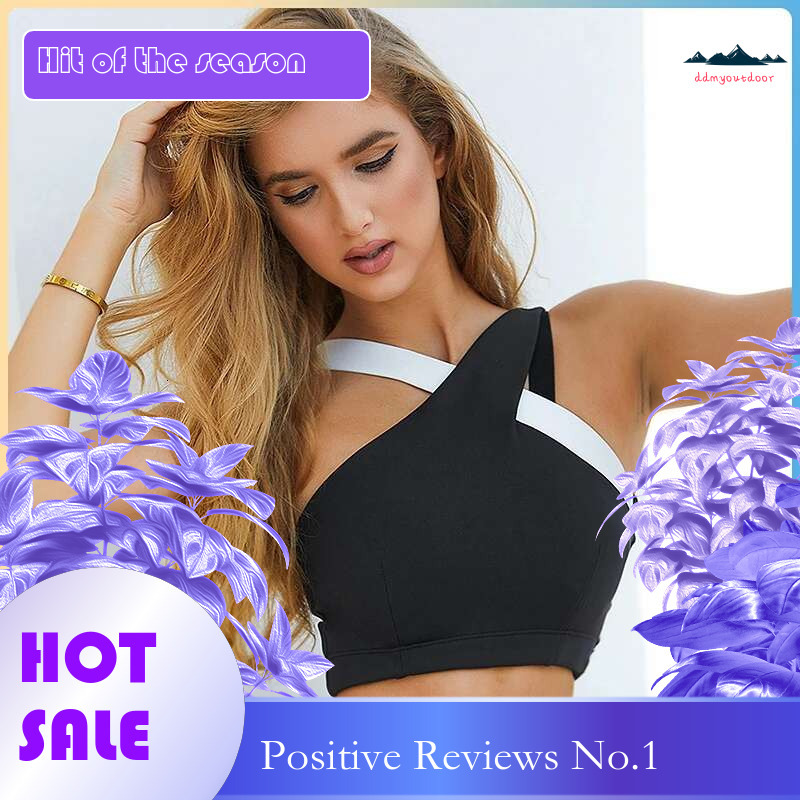 Ddmyoutdoor China Domestic Sport Bras For Women Gym Crop Workout Tank Tops Halter X Padded Training Yoga Bra Push Up Sexy Sports Underwear Top