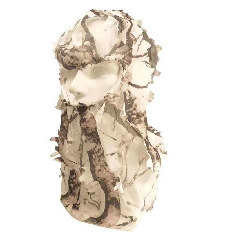 3D af Camouflage Face Mask Hunting Hood Ma Tactical Camouflage Hat Turkey Camo Hunter Ghillie Suits Airsoft AccoriesXJ250116