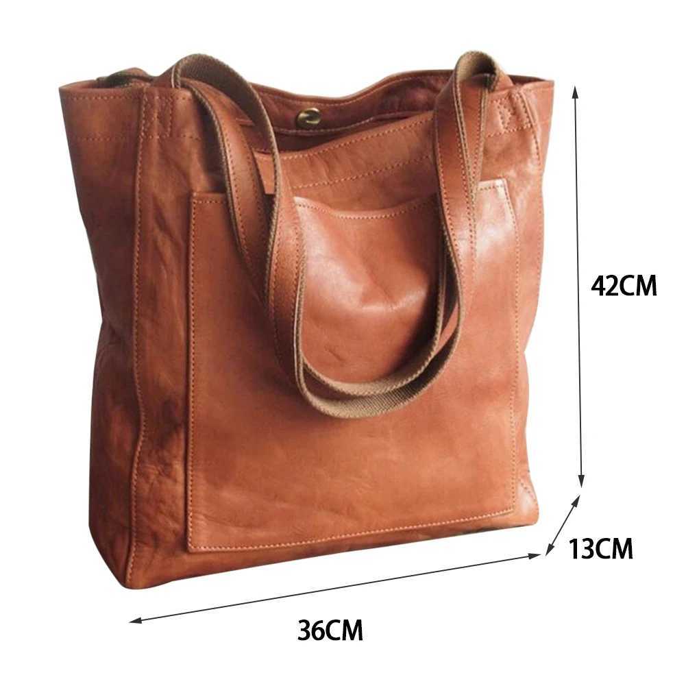 Soft Large Capacity Tote Women Handbags Solid Color Leather Shoulder Bag luxury Designer Messenger Bags Ladies Shopper Bag T250118